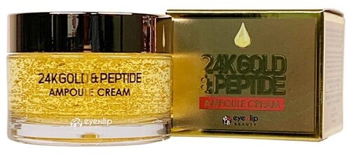 Eyenlip 24K Gold & Peptide Ampoule Cream Крем с пептидами и золотом, 50 мл