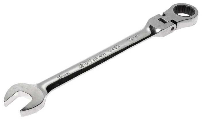 Ключ комбинированный 19х19мм трещоточный шарнирный JTC-3459