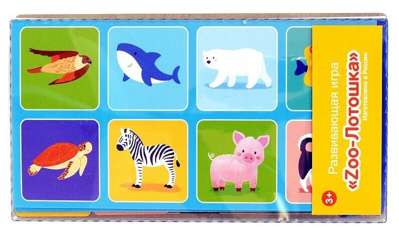 Игра развивающая. Zoo-Лотошка IG0332