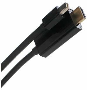 Кабель VCOM HDMI - mini DisplayPort (CG695), 1.8 м, 1 шт, черный