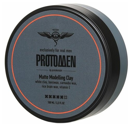 PROTOKERATIN Глина Matte Modelling Clay, сильная фиксация, 100 мл