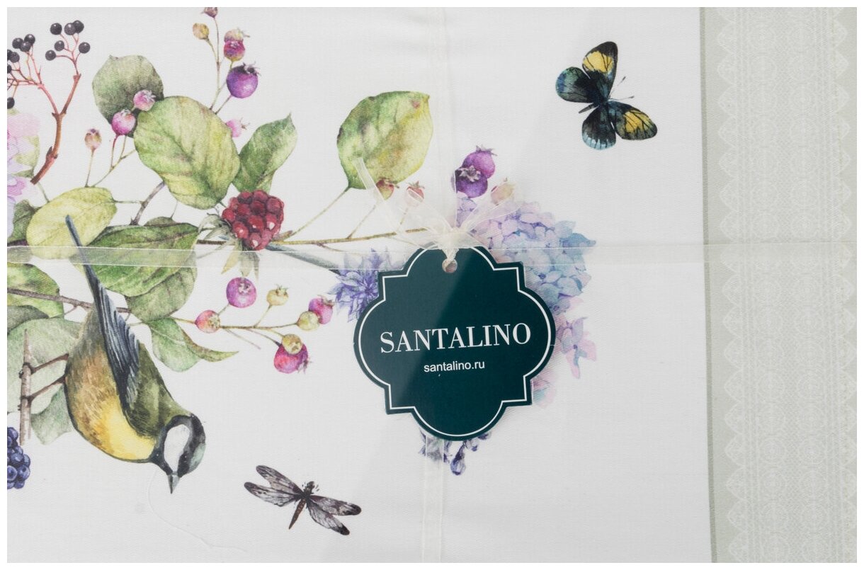 Полотенце кухонное ботаника 70х40 см твил Santalino (850-702-6) - фотография № 2