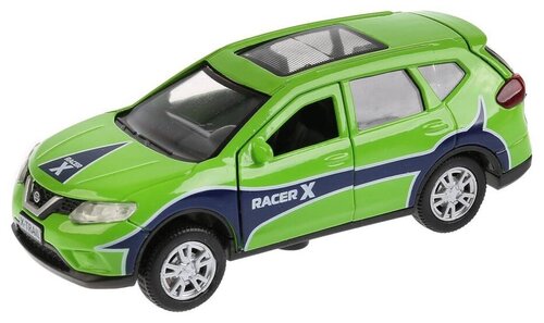 Легковой автомобиль ТЕХНОПАРК Nissan X-Trail Sport (X-TRAIL-S) 1:36, 12 см, зеленый