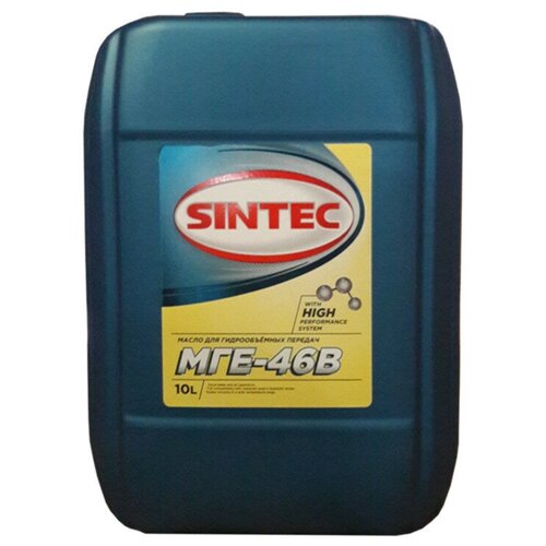 Sintec Масло гидравлическое Sintec МГЕ-46В 10 л