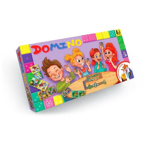 Настольная игра Danko Toys Домино. Любимые сказки