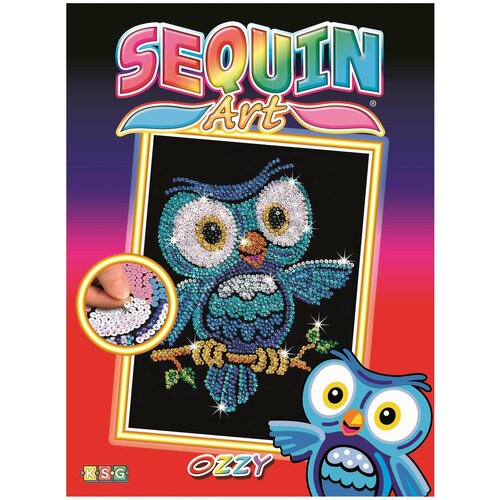 KSG Мозаика из блесток Сова юниор (1403)