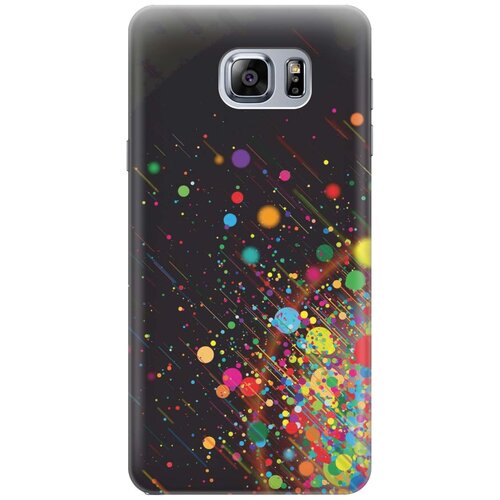 фото Cиликоновый чехол на samsung galaxy note 5 / самсунг ноут 5 с принтом "яркое настроение" gosso