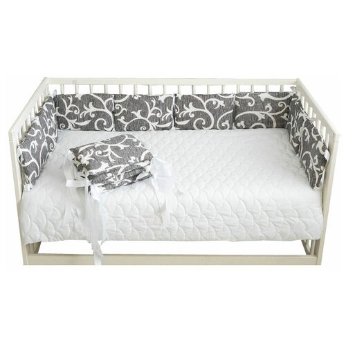 фото Бортики для детской кровати, цвет комбинированный бежево-коричневый body pillow