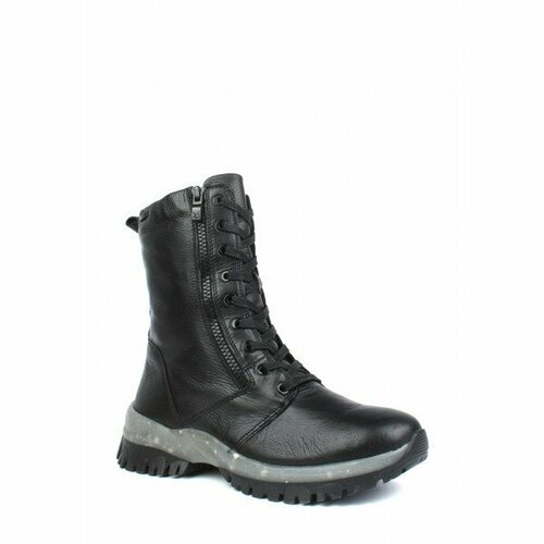 фото Ботинки caprice, зимние,натуральная кожа, размер 40 ru, черный