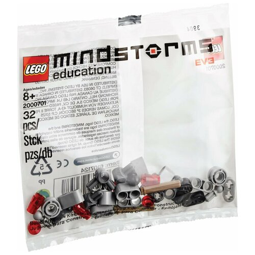 детали для механизмов lego education mindstorms ev3 2000704 24 шт Детали для механизмов LEGO Education Mindstorms EV3 2000701, 17 см, 32 шт.