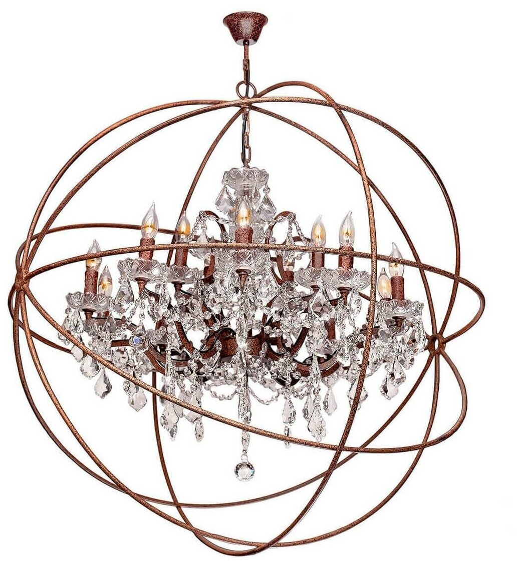 Светильник подвесной Loft it Foucaults Orb Crystal LOFT1897/15 E14 40W