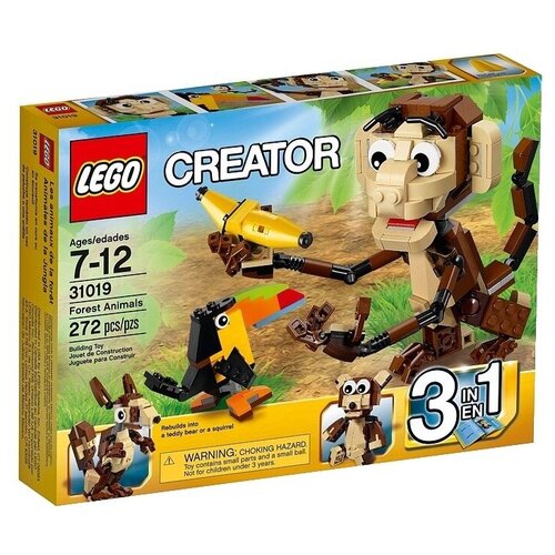 LEGO Creator 31019 Забавные животные, 272 дет. конструктор creator таверна в гавани серия старый рыболовный магазин 3103 детали panawealth international