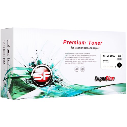 Картридж SuperFine CF214A для HP LJ M712/725 10K (SF-CF214A)