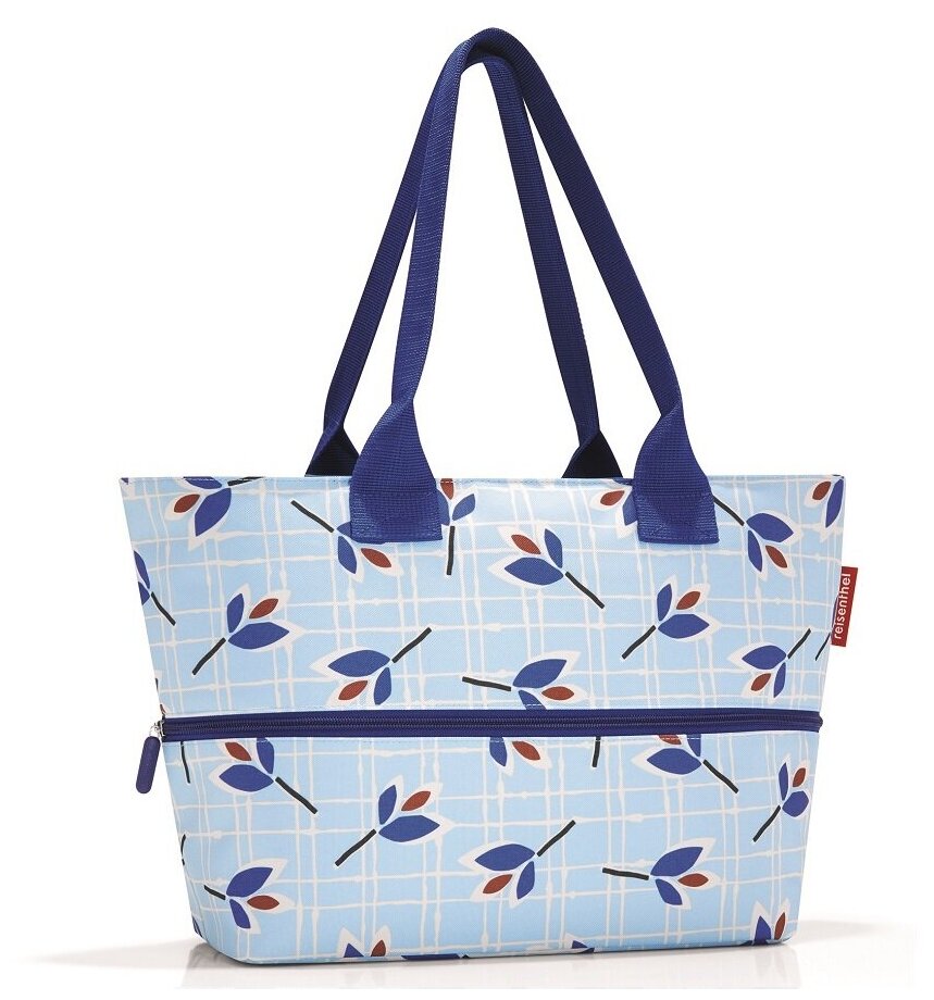 Сумка Reisenthel Shopper E1 Leaves, blue