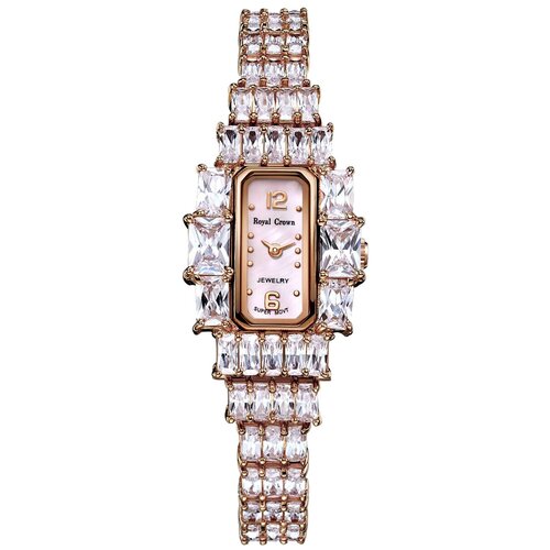 Наручные часы Royal Crown 3612-RSG-5, золотой обычный товар royal crown royal сrown 6422 rsg 1