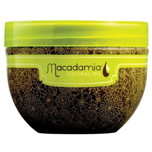 Macadamia Natural Oil Маска восстанавливающая интенсивного действия с маслом арганы и макадамии для волос, 500 мл, банка интенсивно увлажняющая маска для волос macadamia kativa 250мл