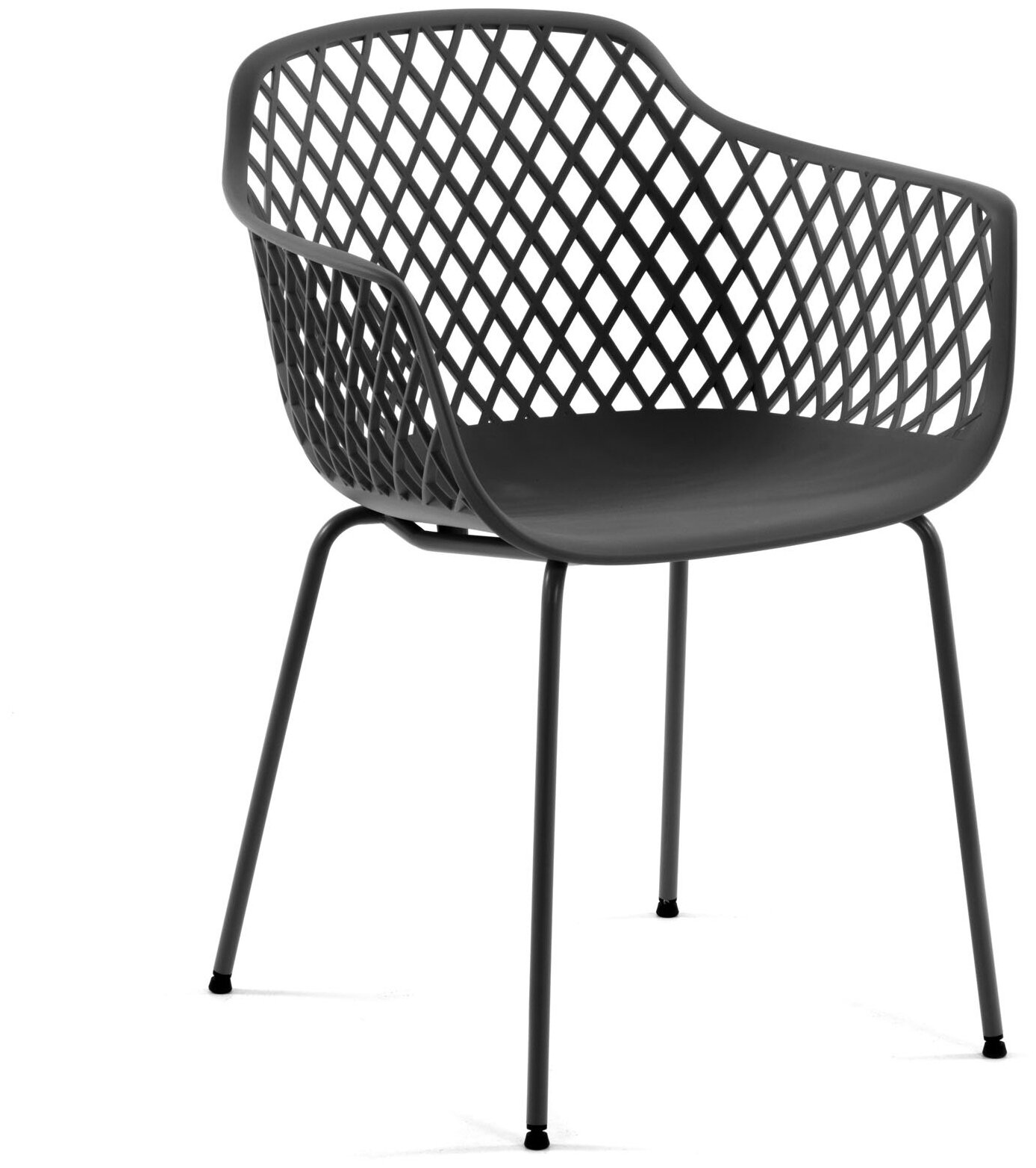 фото Стул-кресло Quinn темно-серый