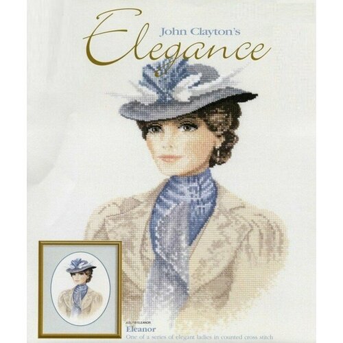 Eleanor (Элеонора) #JLEL718C Heritage Схема для вышивания 18 x 25 см Счетный крест