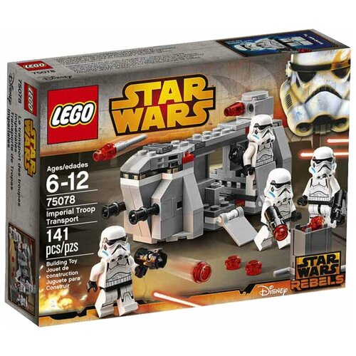 Конструктор LEGO Star Wars 75078 Транспорт имперских войск, 141 дет. lego® star wars 75078 имперский военный транспорт