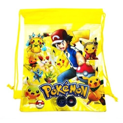 Мешок для обуви  Pokemon Go (желтый)