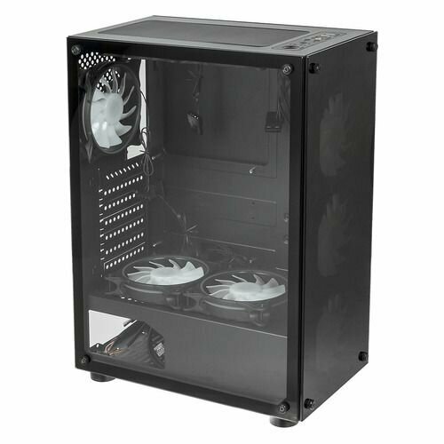 Корпус ATX Formula V-LINE 7706, Midi-Tower, без БП, черный