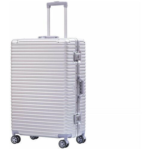 фото Чемодан treepzon cruizer series prd1 серебристый l