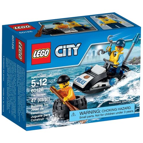 LEGO City 60126 Побег на шине, 47 дет.