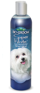 BIO-GROOM SUPER WHITE SHAMPOO – Био-грум шампунь для собак с белой и светлой шерстью (355 мл)