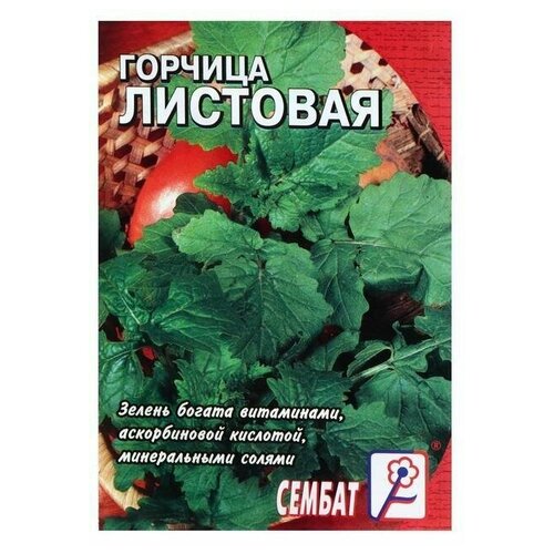 Семена Горчица Листовая 0,5 г 22 упаковки семена горчица листовая 0 5 г 5 упак