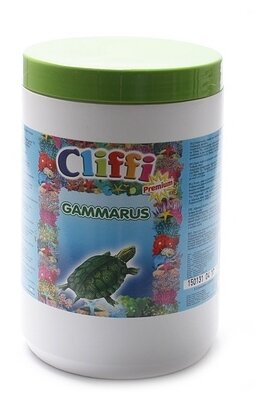 Cliffi для черепах, большие сушеные креветки, 250мл (Gambabig) PCAA308, 30 г - фотография № 2