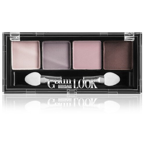 LUXVISAGE Палетка теней Glam Look, 4 г