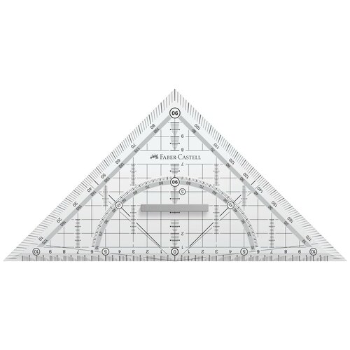 Треугольник 45°, 22см Faber-Castell 