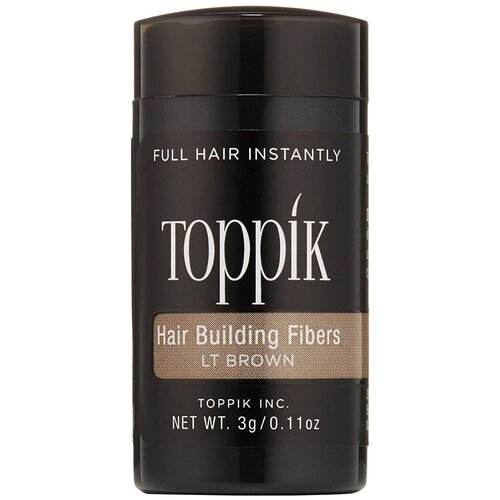 Toppik Загуститель волос Hair Building Fibers, light brown toppik пудра загуститель hair building fibers для волос цвет брюнет 3г