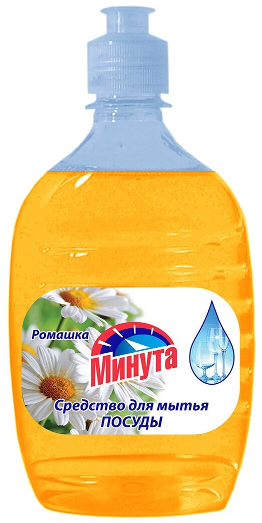 Минута д/посуды 500мл. Ромашка *6/12 №171/945