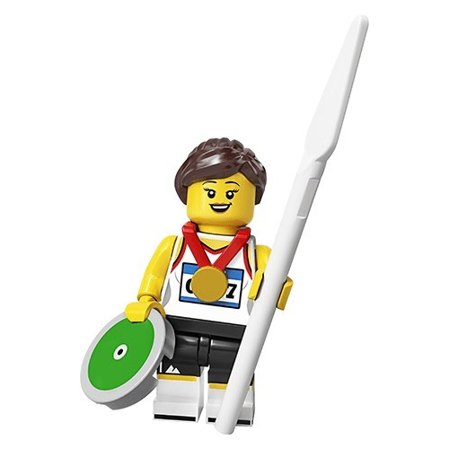 Конструктор LEGO Minifigures Series #20 71027-11 Атлет / Athlete (col20-11)