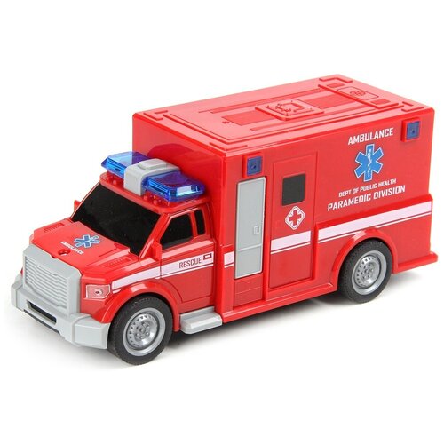 DRIFT 82234/82235 1:20, 20 см, красный машины drift машина скорой помощи rescue team 1 20