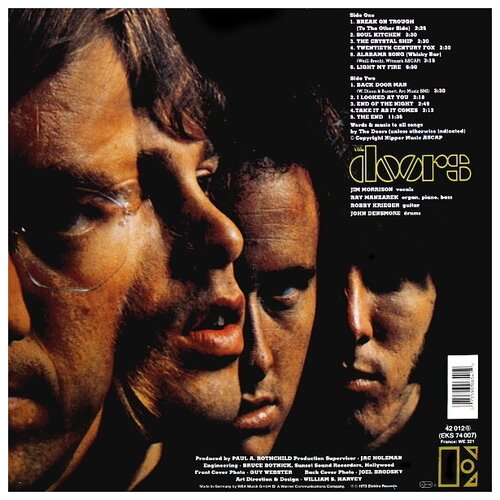 Elektra Records The Doors. The Doors (виниловая пластинка) компакт диски elektra the doors a collection 6cd