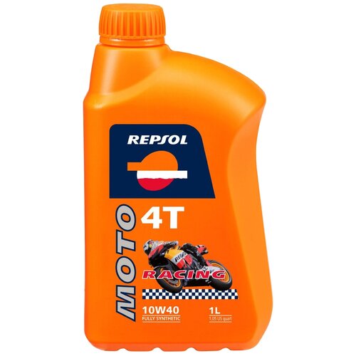 Синтетическое моторное масло Repsol Moto Racing 4T 10W40, 4 л