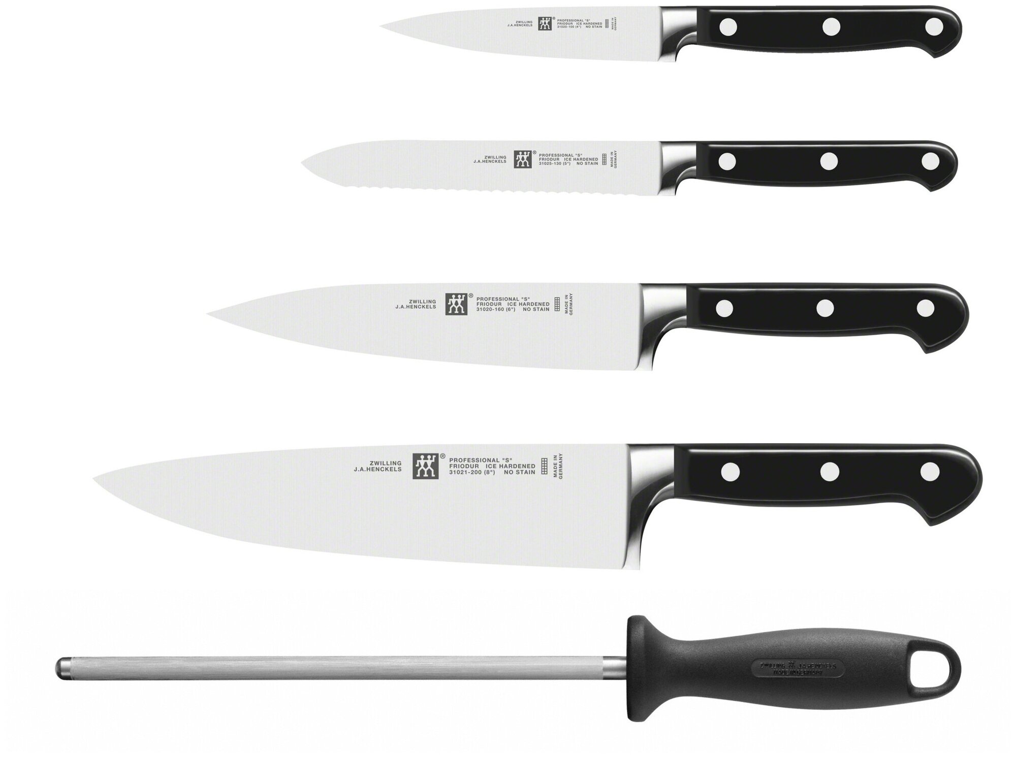 Набор ножей ZWILLING Professional S 35223-000, черный - фото №2