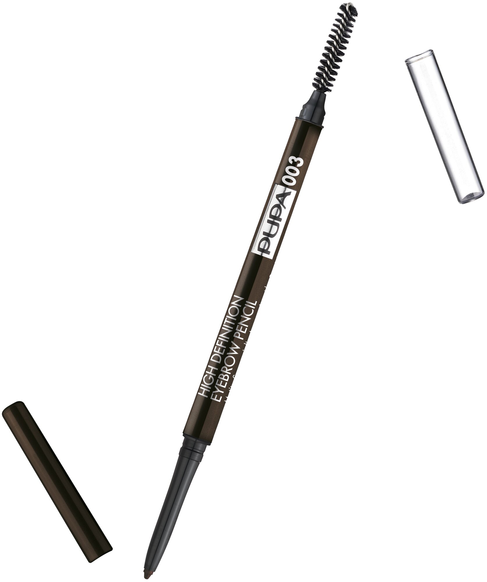 Pupa High Definition Автоматический карандаш для бровей с щеточкой-расческой тон 003, Dark Brown (темно-коричневый) 1гр