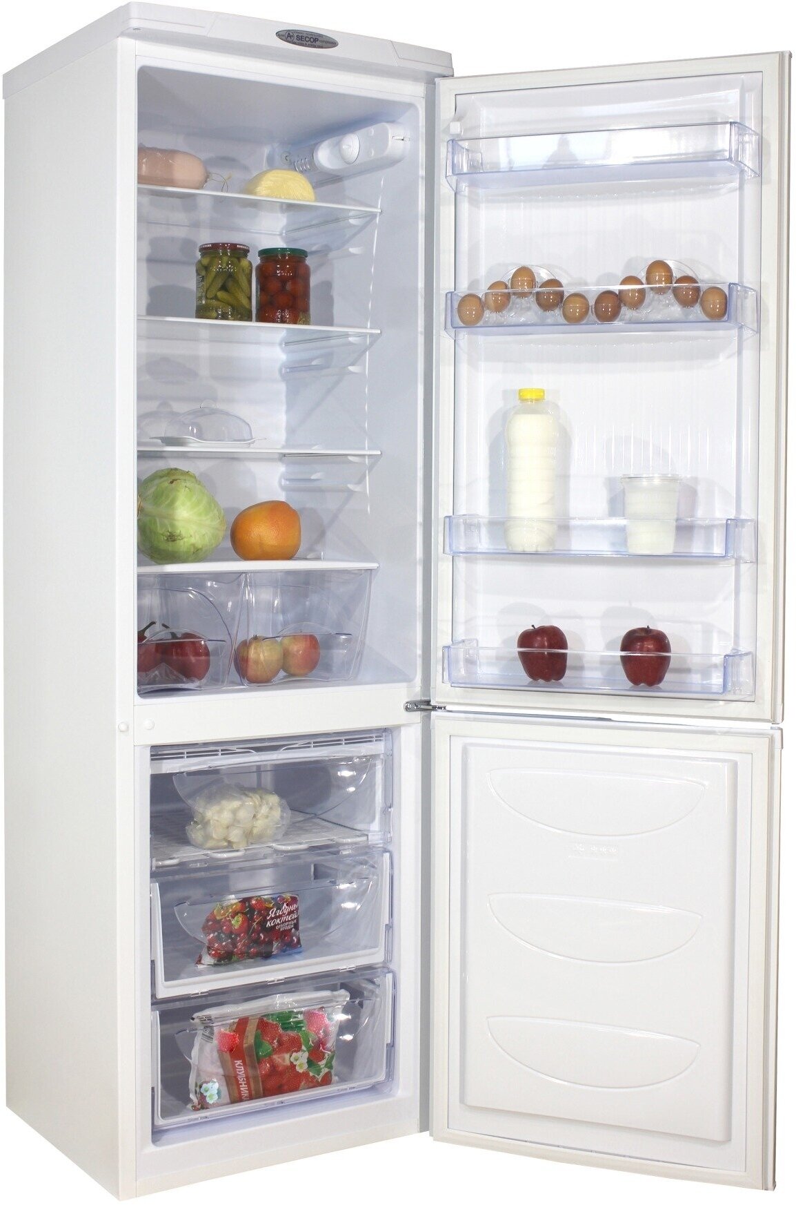 Холодильник двухкамерный DON R-291 NG нержавейка - фотография № 3