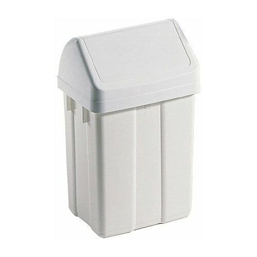 Ведро ACG 50 л с плавающей крышкой белое 3765₽