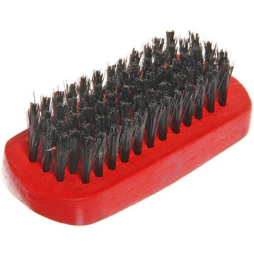 Щетка для обуви деревянная с искусственным ворсом Помощница цвет микс 8535см 150₽