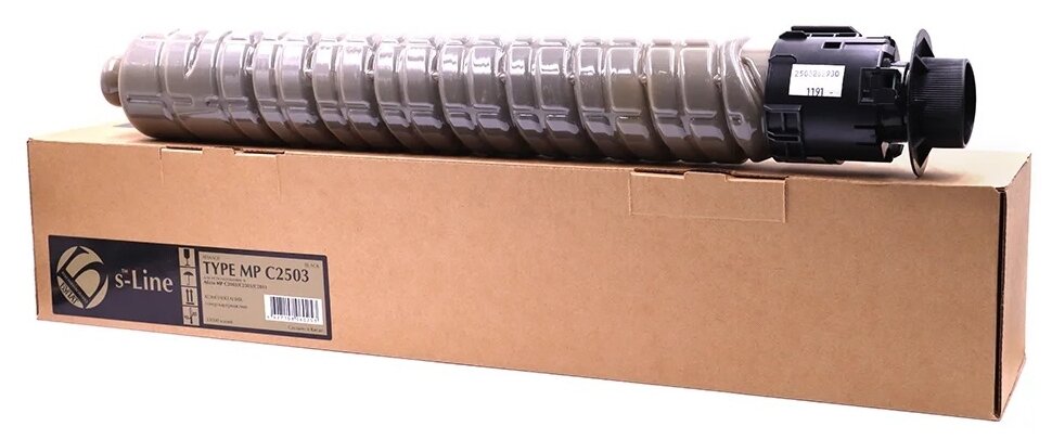 Тонер-картридж булат s-Line MPC2503H (841928) для Ricoh Aficio MP C2003, MP C2503, MP C2011 (Голубой, 9500 стр.)