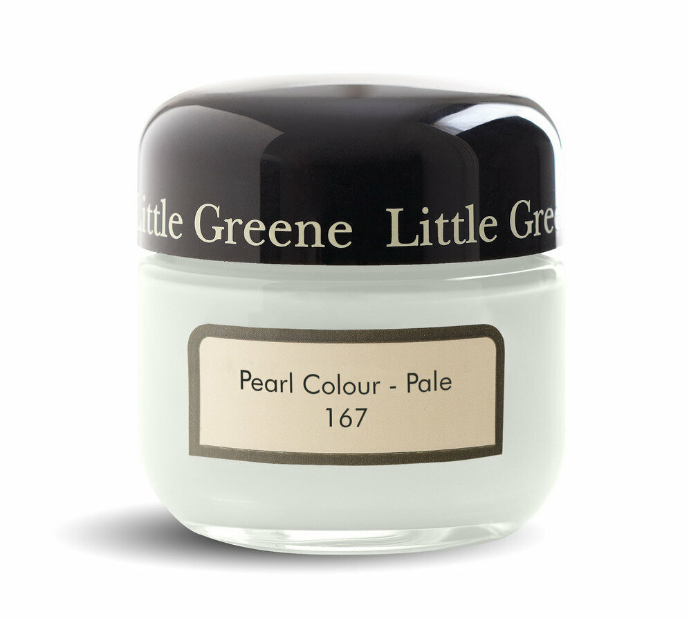 Пробник краски в/э акриловой Little Greene, цвет № 167, PEARL COLOUR PALE, 60 мл