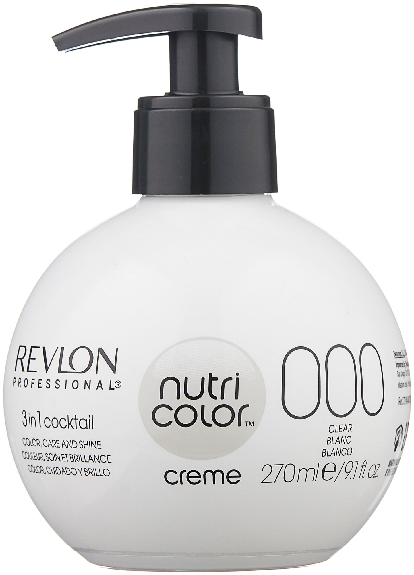 Краска для волос Revlon Nutri Color Creme 000 Clear прозрачный 270 мл