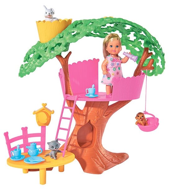 Кукла Evi Домик на дереве Simba 5734881