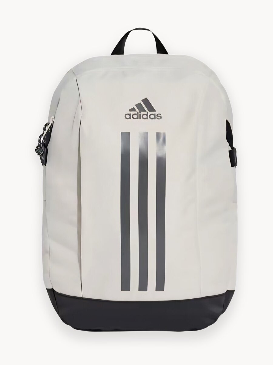 Рюкзак Adidas, спортивный, городской, вместительный, женский/ мужской, белый
