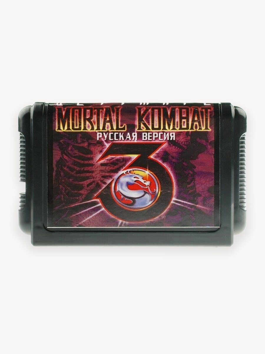 Картридж для приставок 16 бит Sega Magistr Mega Drive / 1 игра Mortal Kombat 3 Ultimate(рус)
