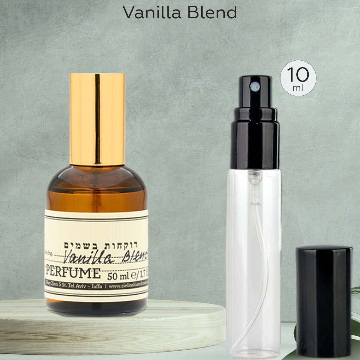 Gratus Parfum Vanilla Blend духи унисекс масляные 10 мл (спрей) + подарок